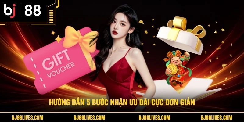 Hướng dẫn 5 bước nhận ưu đãi cực đơn giản